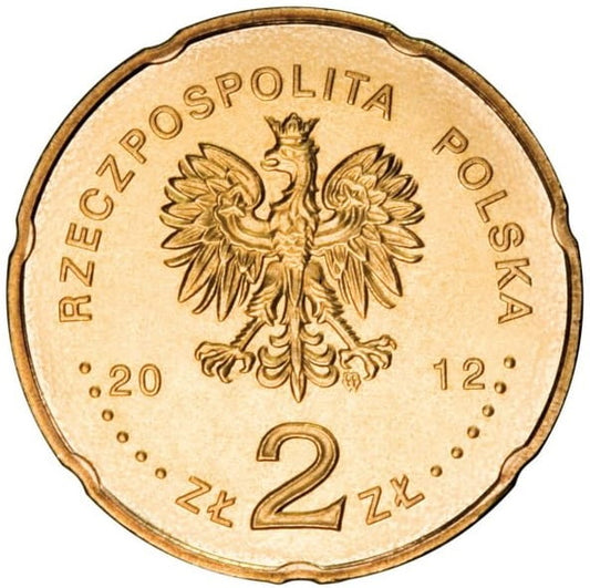 Moneta 2 zł 50-lecie Programu 3 Polskiego Radia 2012 r.