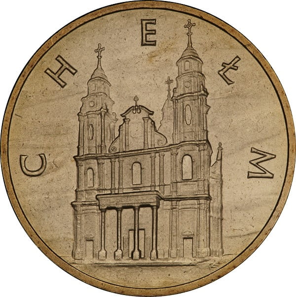 Moneta 2 zł Chełm 2006