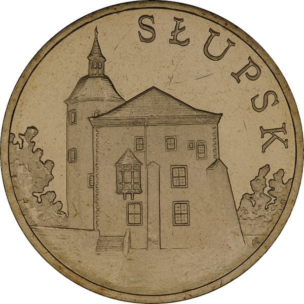 Moneta 2 zł Słupsk 2007