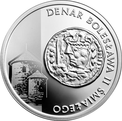 Moneta 5 zł Denar Bolesława Śmiałego 2013 r.