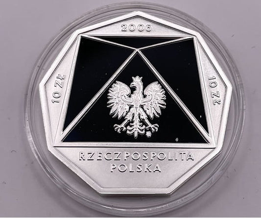 Moneta 10 zł 100-lecie SGH 2006
