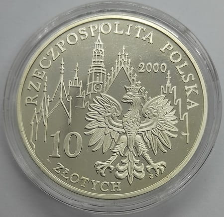 Moneta 10 zł 1000 lat Wrocławia 2000 r.