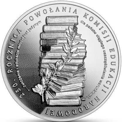 Moneta 10 zł 250 rocznica powołania Komisji Edukacji Narodowej 2023