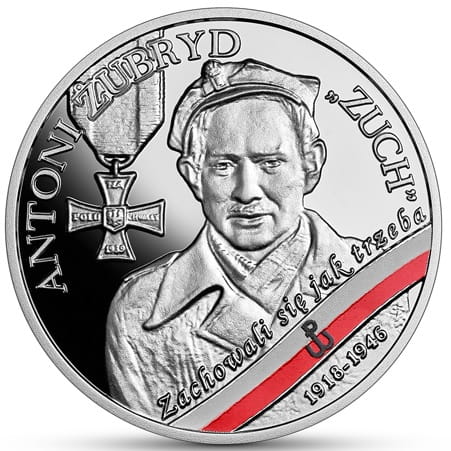 Moneta 10 zł Antoni Żubryd Zuch 2022