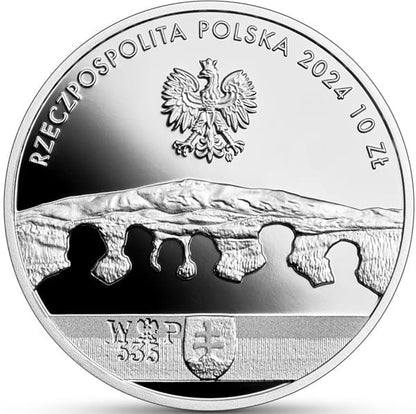 Moneta 10 zł Słowacka mniejszość narodowa w Polsce 2024
