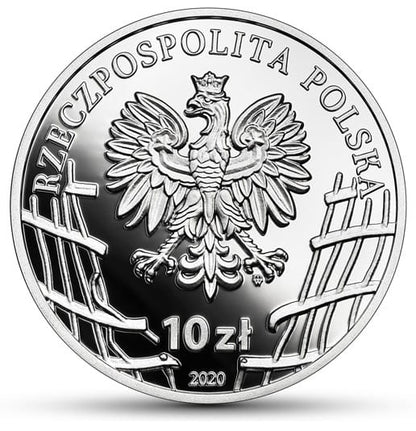 Moneta 10 zł Wolność i Niezawisłość 2020 r.