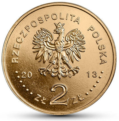 Moneta 2 zł 200 rocznica urodzin Hipolita Cegielskiego 2013