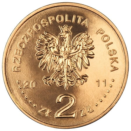 Moneta 2 zł 300-lecie Pielgrzymki Warszawskiej na Jasną Górę 2011