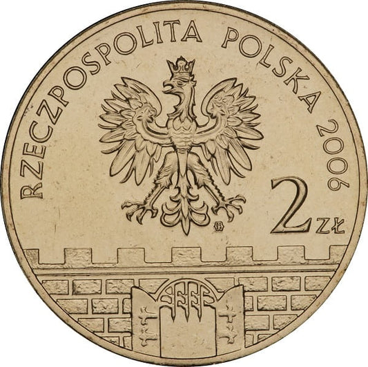 Moneta 2 zł Bochnia 2006