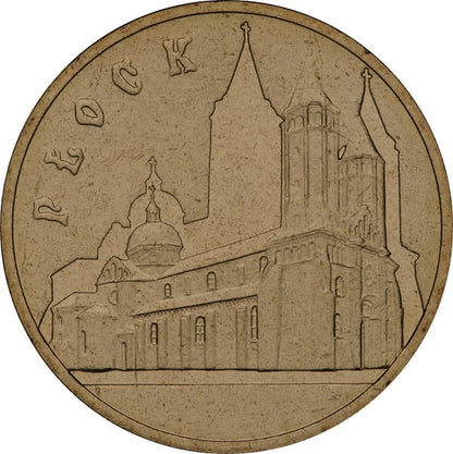 Moneta 2 zł Płock 2007