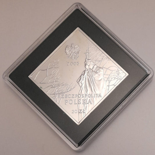 Moneta 20 zł 25-lecie Pontyfikatu Jana Pawła II 2003 r.