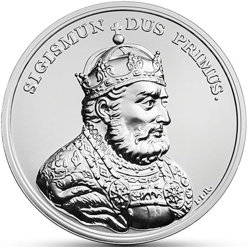 Moneta 50 zł Zygmunt Stary 2017