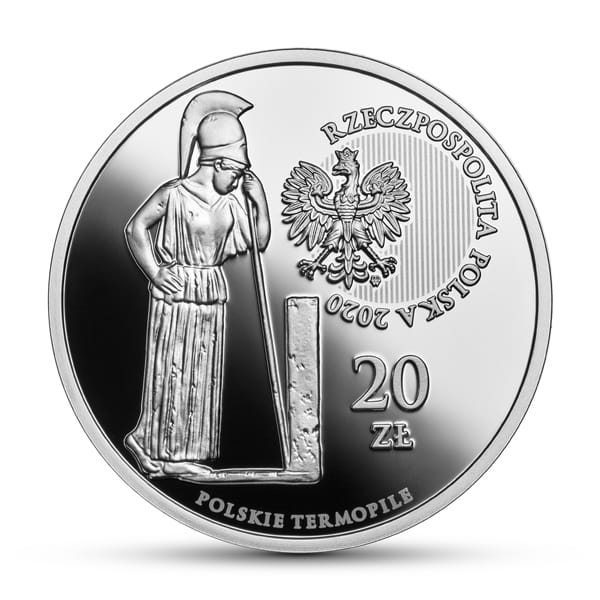 Moneta 20 zł Dytiatyn Polskie Termopile 2021