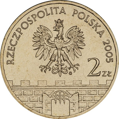 Moneta 2 zł Włocławek 2005